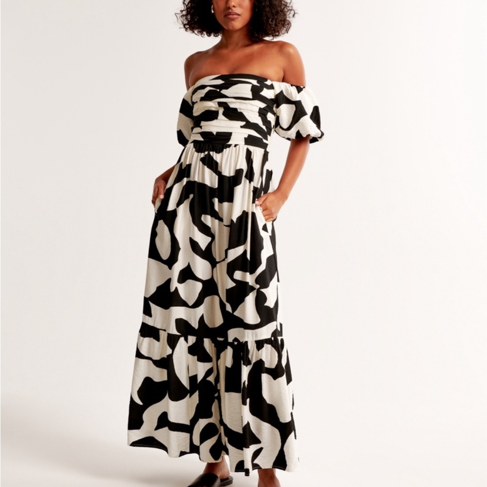 Abercrombie & Fitch - Emerson off the shoulder dress - NWT size L